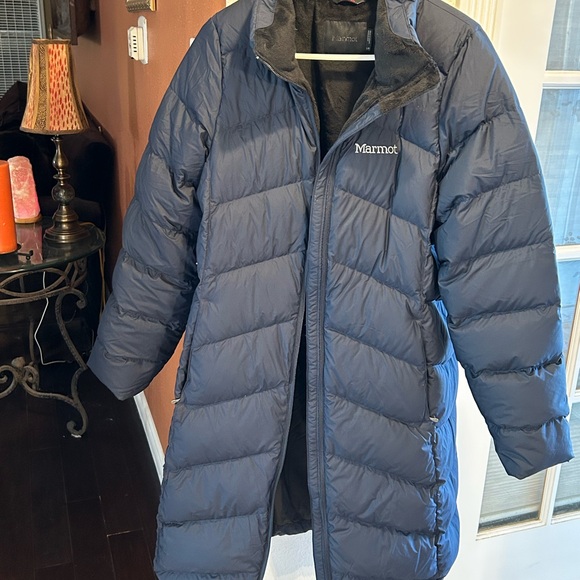 Women’s Marmot 700 Down Blue Puffer Jacket - Picture 7 of 16